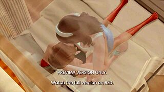 3D animated porn with Dead or Alive characters