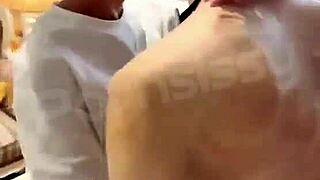 Muscular Asian men engage in a hardcore threesome with anal sex and no condoms