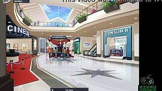 Jenny the housewife gets some attention from her husband in a cartoon adult game