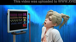 Mercy's solo play in Overwatch with a PMV twist