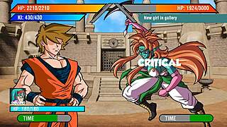 Monster girl Loveskysan in action in Dragon girl x Universe - Part 9