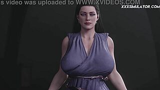 3D animated hentai with futanari and woman action