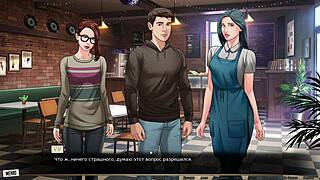 Our red string continues: nude gameplay with small boobed heroines