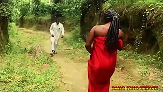 Hardcore sex with an ebony housewife and her reverend father