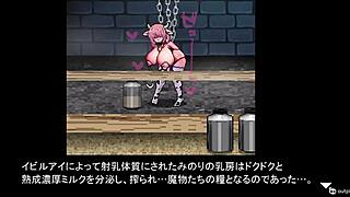 Hentai with big-breasted women in an arena of sacrifice