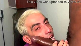 Ade and Daddyblack in hot gay action