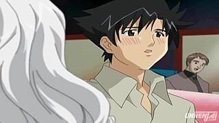 My step-mom joins me in the shower and we both become horny – Hentai