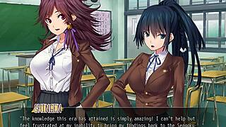 New hentai game with babes in military uniforms