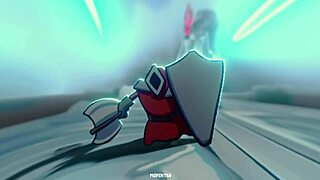 Evelynn's cold treatment parody - a banging hentai game