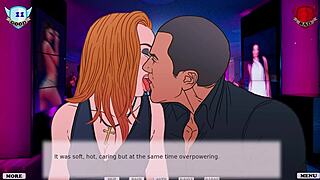 Bimbo Ash succumbs to sinful temptations at the dance club
