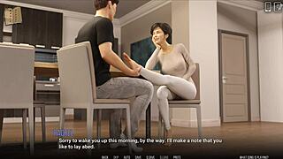 Visual novel game walkthrough for University of problems 161