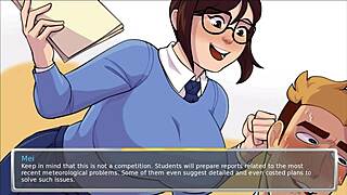 3D animated Doctor Mercy Zigler gives a blowjob