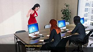 Beautiful anime game with 3D cartoon characters: Fashion Business Episode 3 Part 15