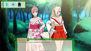Big-boobed ninja babes get hardcore in Jikage arc 2
