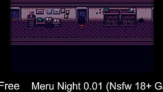 Meru night 0:01 - an adult animated game with a Succub theme