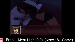 Meru night 0:01 - an adult animated game with a Succub theme