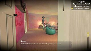 Beautiful anime video of a bound and fucked neighbor