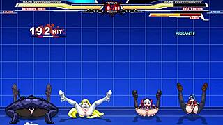 Kuromaru vs Arcana Heart: A hentai showdown