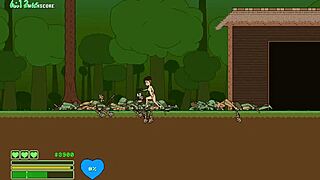 Jungle captivity: a pixel anime adventure with horny monsters and beautiful nature