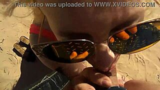 3D adult movie with a couple’s beach scene