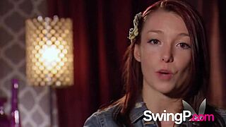 Amateur couples get nervous after watching a porn movie