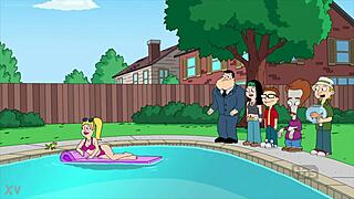 Francine Smith in a bikini in American Dad