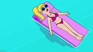 Francine Smith in a bikini in American Dad