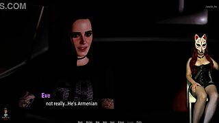 Special sex adventure at a striptease bar in Tales from the Deep Eve episode 5