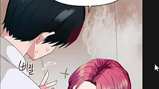 Blackmail and slutty antics in a webtoon style story