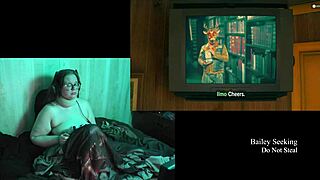 Giantess fetish cosplay in Alan Wake 2