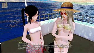 Visual novel walkthrough of Harem Hotel 155