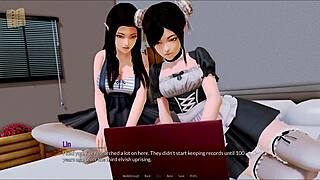 Walkthrough of the anime visual novel Harem Hotel
