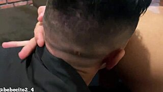 Muscular guys Ryan and Mike suck each other off