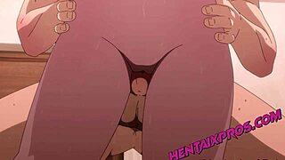 Teen besties ride each other hard in orgasmic hentai