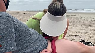 Public anal sex in front of strangers does not seem to embarrass this couple in the least