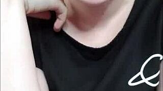 Married woman with big breast has a humiliation call with a maledom