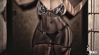 Prison warden's curvaceous wife tames riots with her assets