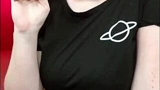 Married woman with big breast has a humiliation call with a maledom