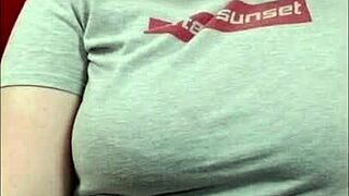 Married woman with big breast has a humiliation call with a maledom