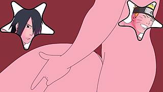 Gay porn with Naruto and Sasuke from the Boruto series