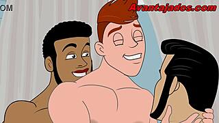 Cartoon porn with a Brazilian twist, featuring hot gay comics
