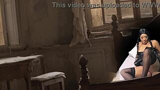 Wednesday and Thing’s Halloween cosplay full movie on Red