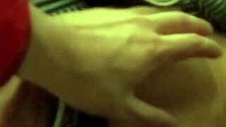 Boobs sucking in an ATM in a public place