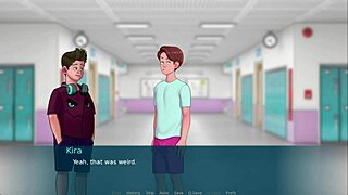 Stepmother’s tempting big tits and her juicy vagina in a 3D game