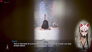 Ms. Denver’s 14th episode: Peeping hot milf in the bathtub
