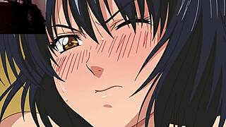 Stuck cock in throat: Uncensored hentai with subtitles