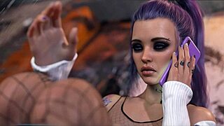 3D animated porn with sexy babe in HD quality
