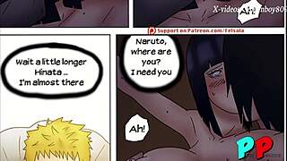 Sasuke and Hinata’s passionate anime-inspired sex scene