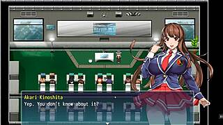 Hentai game with married teachers and student affairs