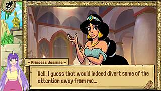 Play with Princess Jasmine in this adult animated movie